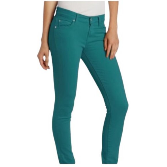 AG Adriano Goldschmied teal supper skinny ankle jeans size 30 NWT - Picture 2 of 10